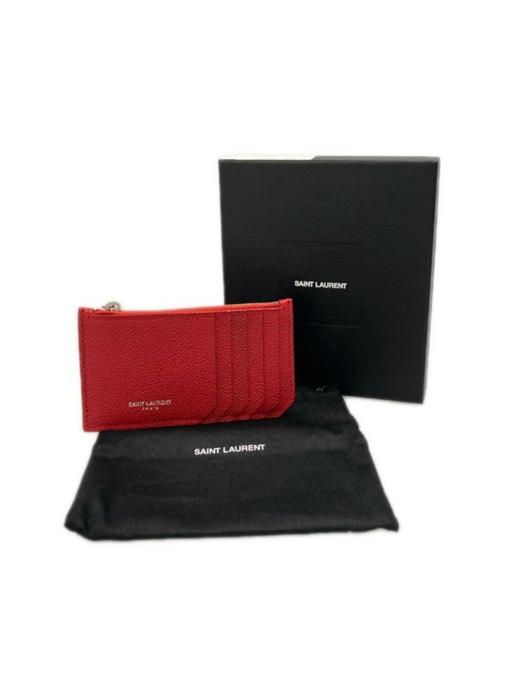Saint Laurent Paris Fragment Case Card Coin - Picture 7 of 7